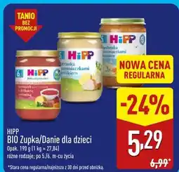 ALDI HiPP BIO Zupka/Danie dla dzieci oferta