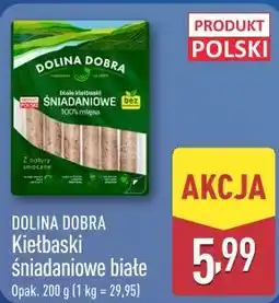 ALDI DOLINA DOBRA Kiełbaski śniadaniowe białe oferta