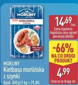 ALDI MORLINY Kiełbasa morlińska z szynki oferta