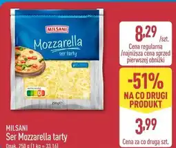 ALDI Milsani Ser Mozzarella tarty oferta