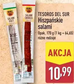 ALDI TESOROS DEL SUR Hiszpańskie salami oferta