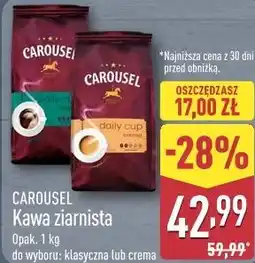 ALDI Carousel Kawa ziarnista oferta