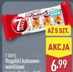 ALDI 7 DAYS Rogaliki kakaowo-waniliowe oferta
