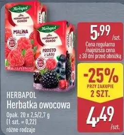 ALDI Herbapol Herbatka owocowa oferta