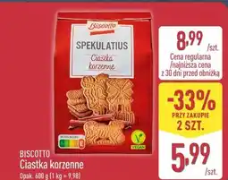 ALDI BISCOTTO Ciastka korzenne oferta