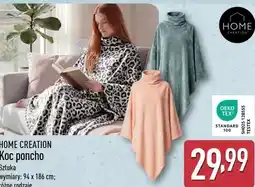 ALDI HOME CREATION Koc poncho oferta