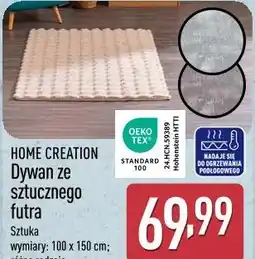 ALDI HOME CREATION Dywan ze sztucznego futra oferta