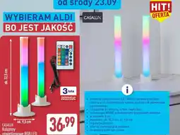 ALDI CASALUX Kolumny oświetleniowe RGB LED oferta