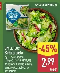 ALDI Sałata cięta Daylicious oferta