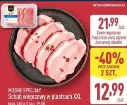 ALDI Mięsne Specjały Schab wieprzowy w plastrach XXL oferta