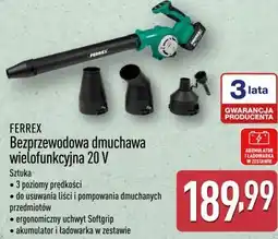 ALDI FERREX Bezprzewodowa dmuchawa wielofunkcyjna 20 V oferta