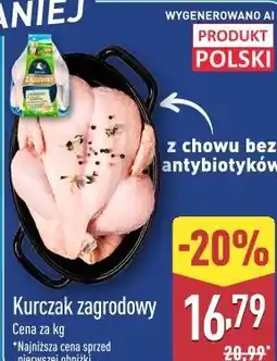 ALDI Kurczak zagrodowy z chowu bez antybiotyków oferta