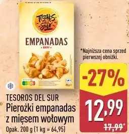 ALDI Tesoros del Sur Pierożki empanadas z mięsem wołowym oferta