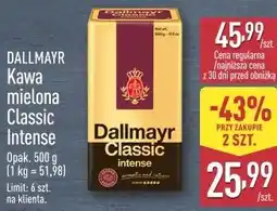 ALDI Dallmayr Kawa mielona Classic Intense oferta