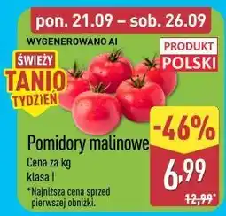 ALDI Pomidory malinowe oferta