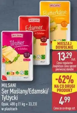 ALDI Milsani Ser Maślany/Edamski/Tylżycki oferta