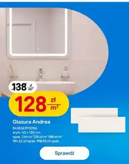 Castorama Glazura Andrea 40x120 cm oferta