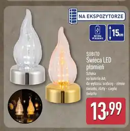 ALDI Świeca LED płomień Subito oferta
