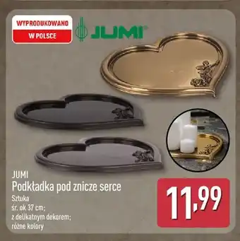 ALDI Podkładka pod znicze serce Jumi oferta