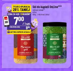 Polomarket Sól do kąpieli OnLine Senses Brasilian Vibes oferta