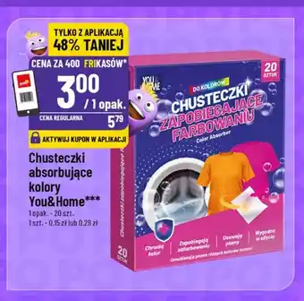 Chusteczki absorbujące kolory You & Home