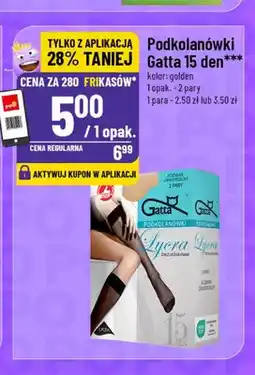 Polomarket Podkolanówki Gatta 15 den 2-pak oferta