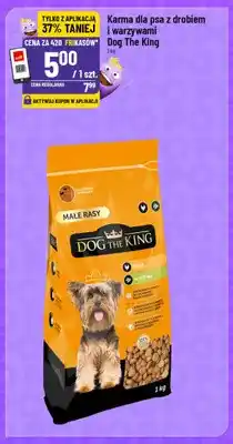 Polomarket Karma dla psa z drobiem i warzywami Dog The King oferta