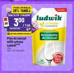 Polomarket Płyn do naczyń refill cytryna Ludwik oferta