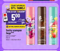 Polomarket Suchy szampon Sego Vitamins oferta
