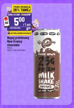 Polomarket Napój proteinowy New Granny chocolate oferta