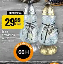 Polomarket Znicz z zawieszką serce oferta