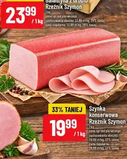 Polomarket Szynka konserwowa Rzeźnik Szymon oferta