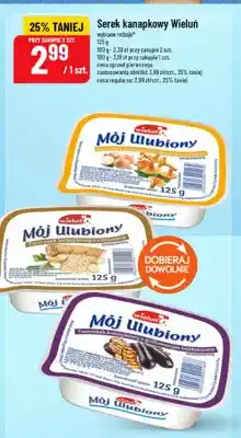 Polomarket Serek kanapkowy Mój Ulubiony z kurkami i cebulką Wieluń oferta