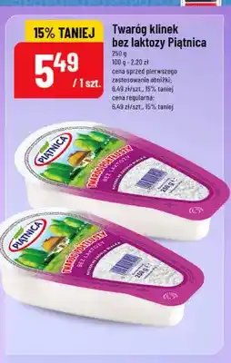 Polomarket Twaróg klinek bez laktozy Piątnica oferta