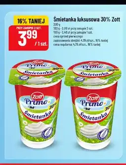 Polomarket Śmietanka luksusowa Zott 30% oferta