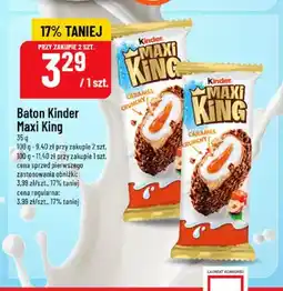 Polomarket Baton Kinder Maxi King Caramel Crunchy oferta