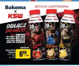 Polomarket Jogurt pitny Bakoma truskawka-malina oferta