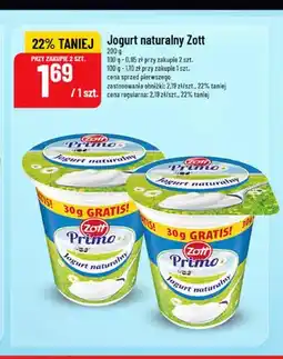 Polomarket Jogurt naturalny Zott oferta