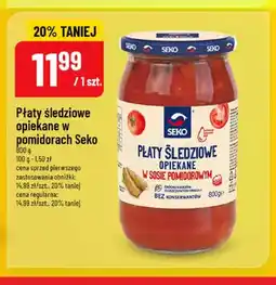 Polomarket Płaty śledziowe opiekane w pomidorach Seko oferta