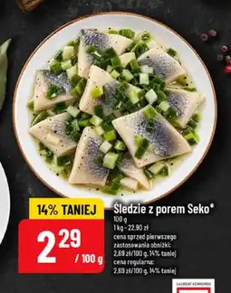 Polomarket Śledzie z porem Seko oferta