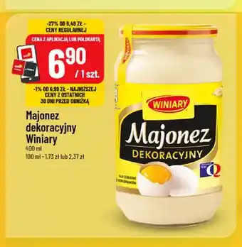 Majonez dekoracyjny Winiary