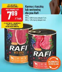 Polomarket Karma z kaczką dla psa Rafi oferta