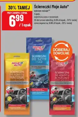 Polomarket Ściereczki do kokpitu matowe Moje Auto oferta