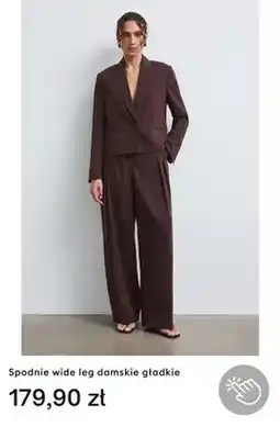 Medicine Spodnie wide leg damskie gładkie oferta