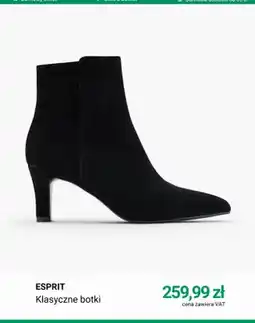 Deichmann Klasyczne botki Esprit oferta