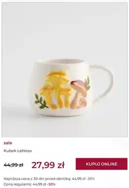 Home&You Kubek Letteso home & you oferta