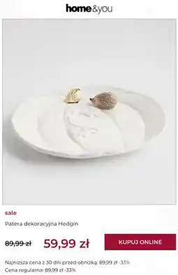 Home&You Patera dekoracyjna Hedgin Home & You oferta