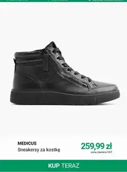 Deichmann Sneakersy za kostkę Medicus oferta