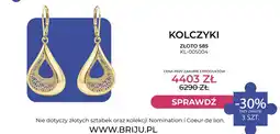 Briju Kolczyki złoto 585 KL-005004 Briju oferta