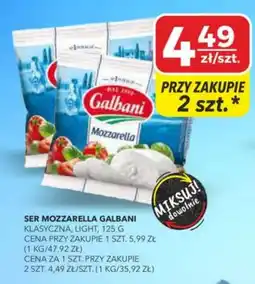 Top Market PSS Zgoda Ser Mozzarella Galbani Klasyczna, Light oferta